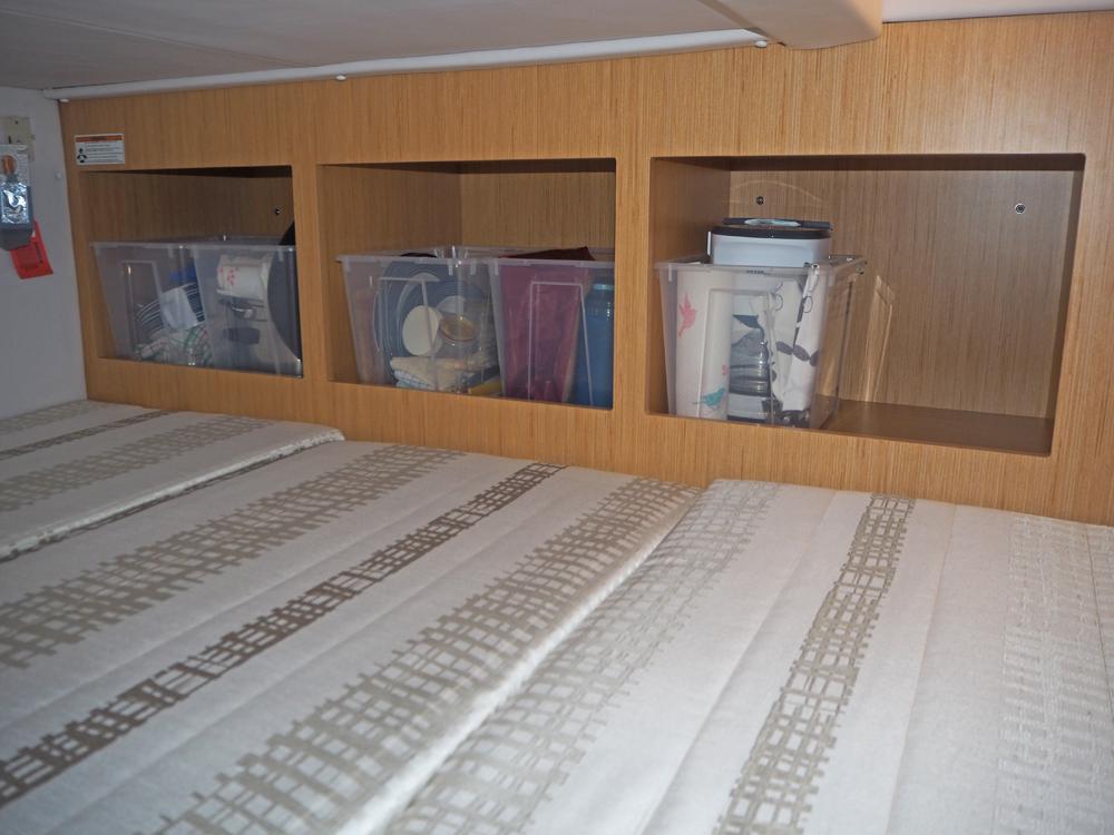 Achterkajuit, Accommodatie